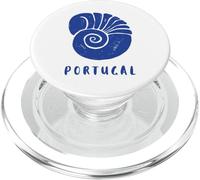 Portugal Souvenir Nautilus Shell Crucero de Vacaciones Junto al mar PopSockets PopGrip para MagSafe