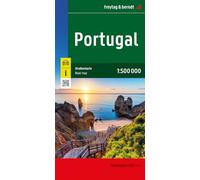 Portugal, Straßenkarte 1:500.000, freytag & berndt: 98