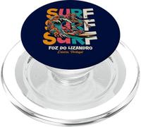 Portugal Vacaciones de Playa y Surf en Ericeira Foz do Lizandro PopSockets PopGrip para MagSafe