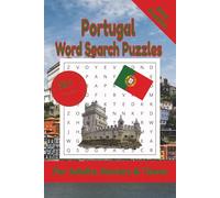 Portugal Word Search Puzzle: 50+ Puzzles Word Search Easy to Read about Portugal and More | 6x9 inches, 110 pages | Gift for Portugal, Countries & Traveling Lover