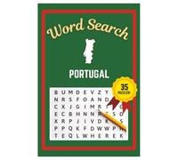 Portugal Word Search Puzzle Book: Easy to read print | 6x9 inches | 35 Puzzles, 315 Words, 53 Pages | Gift for Country & Geography Lovers, Vacations, Road Trips, Holidays, & Free Time