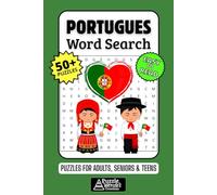 Portugues Word Search Puzzle Book: 50+ Fun & Easy-to-Read Puzzles Exploring Portuguese Language, Food & Culture, Gift for Portugal Fans & Language Learners, Adults, Seniors & Teens