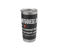 Portuguese Dad Definition Shirt - Portuguese Daddy Flag Vaso térmico de acero inoxidable de doble pared