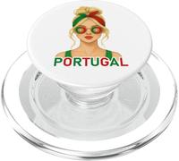 Portuguese Girl Portugal Flag Portuguese Girlfriend Wife PopSockets PopGrip para MagSafe