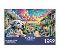 Portuguese Water Dog Puzzle Imposible,desafío para Adultos Juego Educativo 1000 Piezas Obra De Arte De Juego De para Adultos Y Niños Mayores De 12 Años 38x26cm/1000pcs