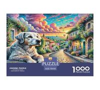 Portuguese Water Dog Puzzles Imposible,desafío for Adults Juego Educativo 1000 Piezas Obra De Arte De Juego De para Adultos, Regalos A Partir De 14 Años 70x50cm/1000pcs