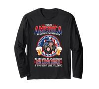 Portuguese Water Dog This America We Love Dogs 4th of July Manga Larga