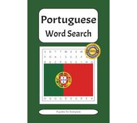 Portuguese Word Search: Puzzles about Portugues Words and More | 6x9 inches, 110 pages | 50+ Puzzles ... Gift for Vacations and Holidays