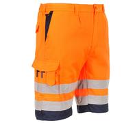 Portwest Alta Visibilidad Seguridad Trabajo Cortos Hombre Múltiple Fundas Ppe De