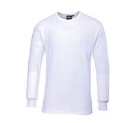 Portwest B123 Camiseta Térmica Aislante de Manga Larga Blanco, X-Grande