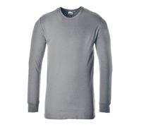 Portwest Camiseta térmica B123 – Aislante de manga larga Gris XX-Grande