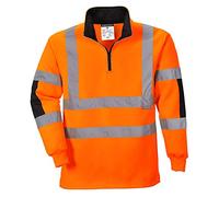 Portwest B308 Sudadera de Alta Visibilidad Xenon Cremallera Frontal Ligero