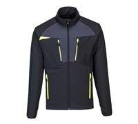 Portwest Base Layer Dx4 Con Cremallera, Tamaño: S, Color: Negro, DX480BKRS