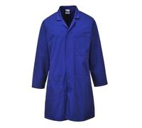 Portwest - Bata de laboratorio estándar, color azul real, talla L, modelo n. 2852