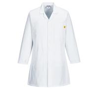 Portwest Bata Esd Antiestática, Tamaño: XXXL, Color: Blanco, AS10WHRXXXL