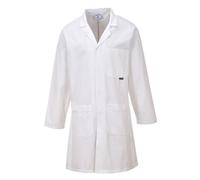 Portwest Bata Estándar, Tamaño: M, Color: Blanco, C851WHRM