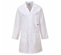 Portwest Bata Estándar, Tamaño: M, Color: Blanco, C852WHRM