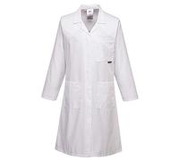 Portwest Bata Standard Para Mujer, Tamaño: XXS, Color: Blanco, LW63WHRXXS