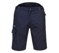 Portwest Bermudas Ripstop Kx3, Tamaño: 34, Color: Marino oscuro, KX340DNR34