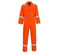 Portwest BIZ5 Mono Reflectante Resistente Al Fuego Para Hombres Bizweld Iona FR Naranja, XL