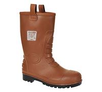 Portwest Bota Rigger Neptuno S5 Ci, Tamaño: 40, Color: Canela, FW75TAR40
