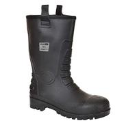 Portwest Bota Rigger Neptuno S5 Ci, Tamaño: 46, Color: Negro, FW75BKR46