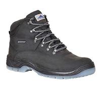 Portwest Bota Steelite All Weather S3 Wr, Tamaño: 44, Color: Negro, FW57BKR44