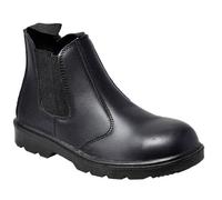 Portwest Bota Steelite Dealer S1P, Tamaño: 42, Color: Negro, FW51BKR42