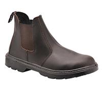 Portwest Bota Steelite Dealer S1P, Tamaño: 43, Color: Marrón, FW51BRR43