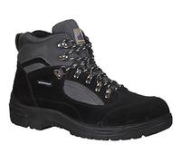 Portwest Bota Steelite Hiker All Weather S3, Tamaño: 41, Color: Negro, FW66BKR41