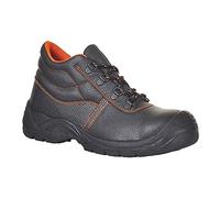 Portwest Bota Steelite Kumo Scuff Cap S3, Tamaño: 43, Color: Negro, FW24BKR43