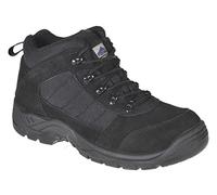 Portwest Bota Steelite Trouper S1P, Tamaño: 36, Color: Negro, FT63BKR36