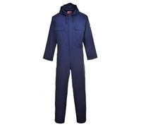Portwest Buzo Con Capucha Bizweld, Tamaño: M, Color: Marino, BIZ6NARM