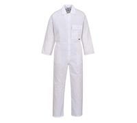 Portwest Buzo Estándar, Tamaño: S, Color: Blanco, 2802WHRS