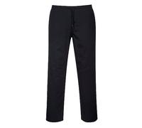 Portwest C070 Pantalones de Seguridad con Cordón Negros, M