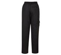 Portwest C099 Pantalones Combat de Mujer Cierre por Gancho 1 Bolsillo Cargo | Negro, L, UPF 40+, Corte Estándar, 35% Algodón, 65% Poliéster, Polialgodón Ligero Duradero, Tejido Exterior