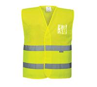 Portwest C494 - Hi-Vis del acoplamiento del chaleco, color Amarillo, talla XX3X