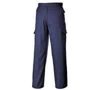 Portwest C701 Pantalones Combat 2 Bolsillos Traseros de Parche Polialgodón