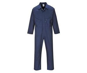 Portwest C813 Mono Liverpool Fuelle en la Espalda 1 Bolsillo Corte Estándar | Azul marino, 3XL, UPF 40+, 35% Algodón, 65% Poliéster, Aberturas de Acceso Laterales, Polialgodón, Duradero, Tejido Exterior
