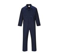 Portwest C813 Mono Liverpool Fuelle en la Espalda 1 Bolsillo Corte Estándar | Azul marino, L, UPF 40+, Manga Larga, 35% Algodón, 65% Poliéster, Aberturas de Acceso Laterales, Polialgodón, Duradero