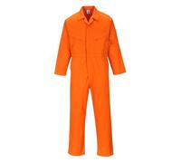Portwest C813 Mono Liverpool Fuelle en la Espalda 1 Bolsillo Corte Estándar | Naranja, M, UPF 40+, Manga Larga, 35% Algodón, 65% Poliéster, Aberturas de Acceso Laterales, Polialgodón, Duradero, Ligero