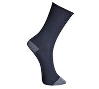 Portwest Calcetín Modaflame, Tamaño: 44-48, Color: Negro, SK20BKR44-48