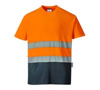 Portwest Camiseta Tipo Polo Alta Visibilidad Mangas Cortas Hi Viz