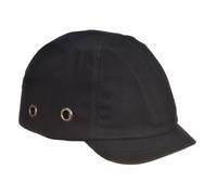 Portwest Casco Contra Golpes Con Visera Corta Short Peak, Color: Negro, PW89BKR