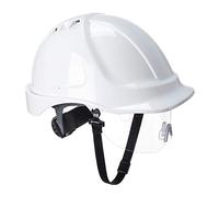 Portwest Casco Endurance con visor Blanco PW55WHR