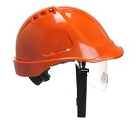 Portwest Casco Endurance Con Visor, Color: Naranja, PW55ORR
