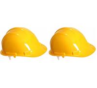 Portwest Casco Expertbase, Color: Amarillo, PW50YER (Paquete de 2)
