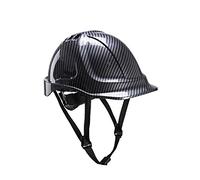 Portwest Casco Endurance Con Aspecto De Fibra De Carbono, Color: Gris, PC55GRR