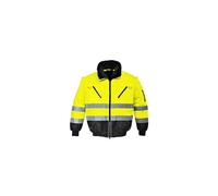 Portwest Cazadora 3 en 1 de alta visibilidad PJ50YBRS Amarillo/Negro Talla S