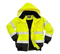 Portwest Cazadora Contrast de alta visibilidad – Amarillo/Negro Talla S C465YBRS